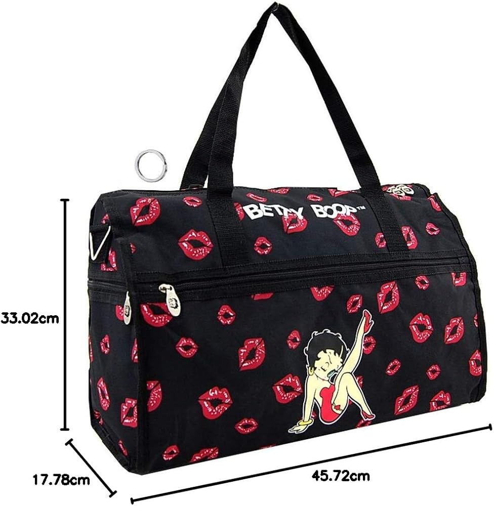 BETTY BOOP EZ RIDER レッドボストンバッグ BETTY BOOP EZ RIDER レッドボストンバッグ BETTY BOOP EZ RIDER